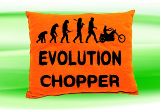 Moon River Evolution Chopper polštář oranžový 30x40 cm