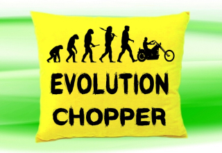 Moon River Evolution Chopper polštář žlutý 30x40 cm