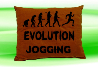 Moon River Evolution JOGGING muži polštář hnědý 30x40 cm