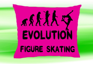 Moon River Evolution Figure skating  polštář  30x40 cm