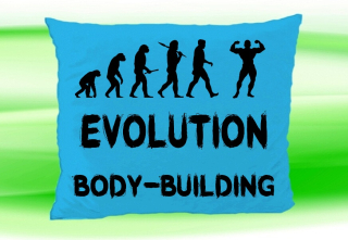 Moon River Evolution BODY-BUILDING polštář tyrkysový 30x40 cm