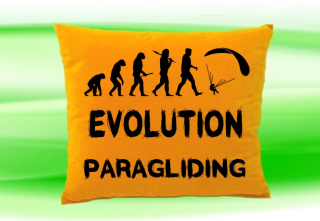 Moon River Evolution PARAGLIDING  polštář medový 30x40 cm