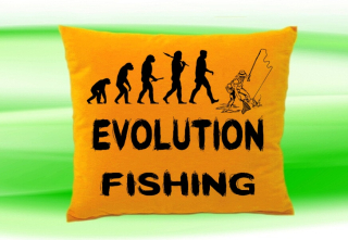 Moon River Evolution FISHING polštář medový 30x40 cm
