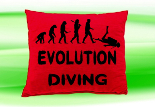Moon River Evolution DIVING potápění  polštář  30x40 cm