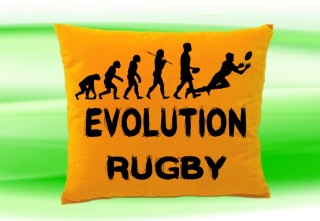 Moon River Evolution RUGBY polštář medový 30x40 cm