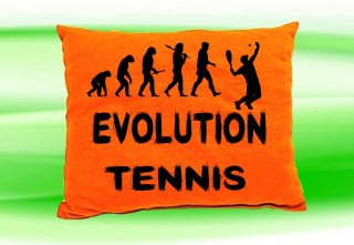 Moon River Evolution TENIS muži polštář oranžový 30x40 cm