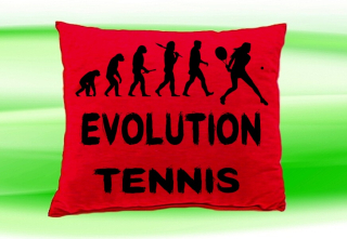 Moon River Evolution TENIS ženy polštář červený 30x40 cm