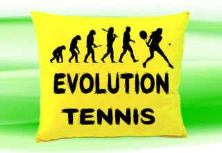 Moon River Evolution TENIS ženy polštář žlutý 30x40 cm