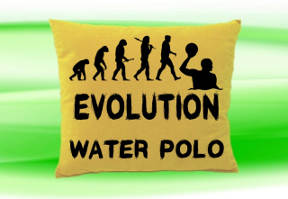 Moon River Evolution WATER POLO  polštář béžový 30x40 cm