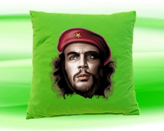 Polštářek Che Guevara zelený
