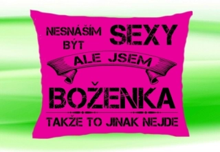 Polštář se jménem BOŽENKA 