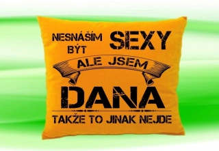 Polštář se jménem DANA 