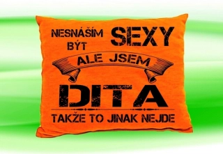 Polštář se jménem DITA  