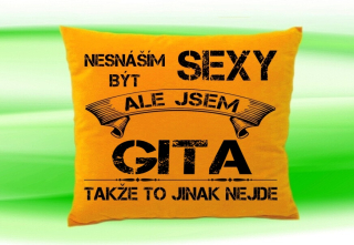 Polštář se jménem GITA Medový