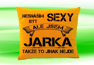 Polštář se jménem JARKA Medový