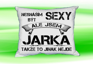 Polštář se jménem JARKA 