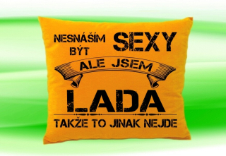 Polštář se jménem LADA Medový