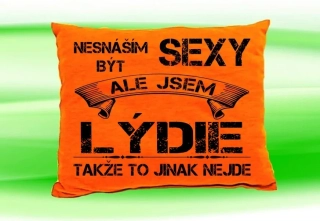 Polštář se jménem LÝDIE 