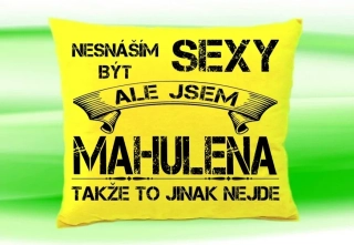 Polštář se jménem MAHULENA 