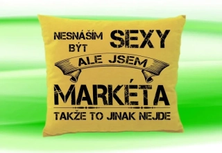 Polštář se jménem MARKÉTA 