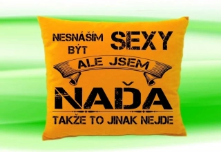Polštář se jménem NAĎA Medový