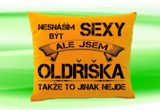 Polštář se jménem OLDŘIŠKA Medový
