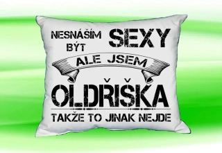 Polštář se jménem OLDŘIŠKA 