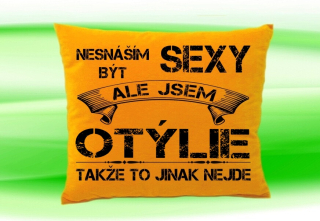 Polštář se jménem OTÝLIE  Medový