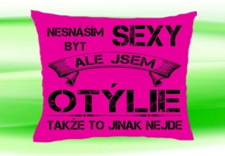 Polštář se jménem OTÝLIE  Růžový