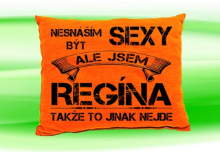 Polštář se jménem REGÍNA 