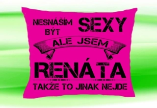 Polštář se jménem RENÁTA 