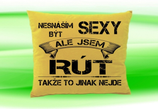 Polštář se jménem RÚT 