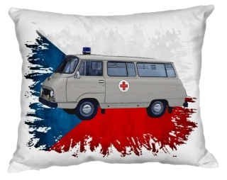 Polštářek se sanitkou ŠKODA 1203