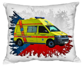Polštářek se sanitkou Volkswagen transporter