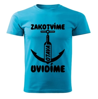 Vodácké tričko Zakotvíme uvidíme Otava dětské 122