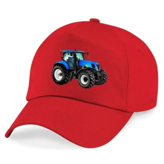 Dětská kšiltovka s traktorem New Holland T7070
