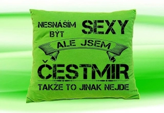 Moon River ČESTMÍR polštářek se jménem velikost 30x40 cm