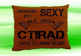 Moon River CTIRAD polštářek se jménem velikost 30x40 cm