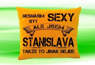Polštář se jménem STANISLAVA   