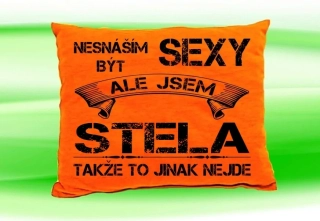 Polštář se jménem STELA   