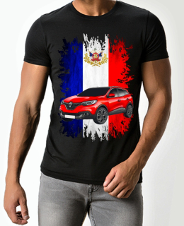 Renault Kadjar pánské tričko černé