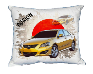 Polštářek s osobním autem Toyota Aurion 