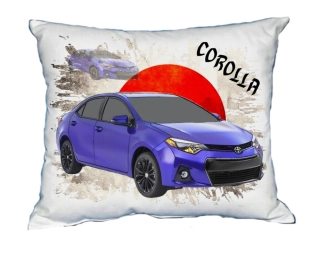 Polštářek s osobním autem Toyota Corolla 2015 