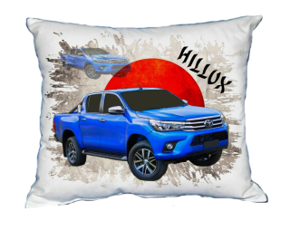 Polštářek s osobním autem Toyota Hillux 