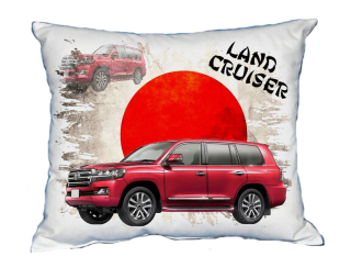 Polštářek s osobním autem Toyota Land Cruiser 