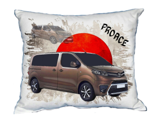 Polštářek s osobním autem Toyota Proace 