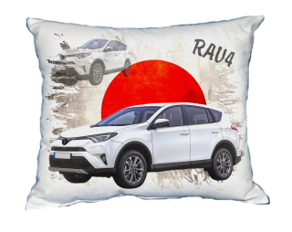Polštářek s osobním autem Toyota RAV4 II.  