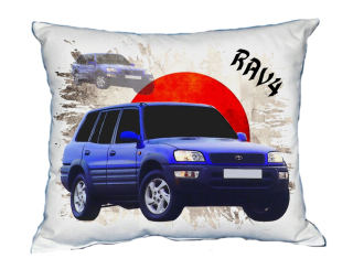 Polštářek s osobním autem Toyota RAV4 III.  