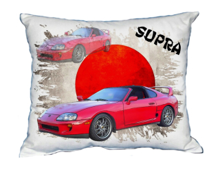 Polštářek s osobním autem Toyota Supra 
