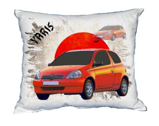 Polštářek s osobním autem Toyota Yaris 1999 